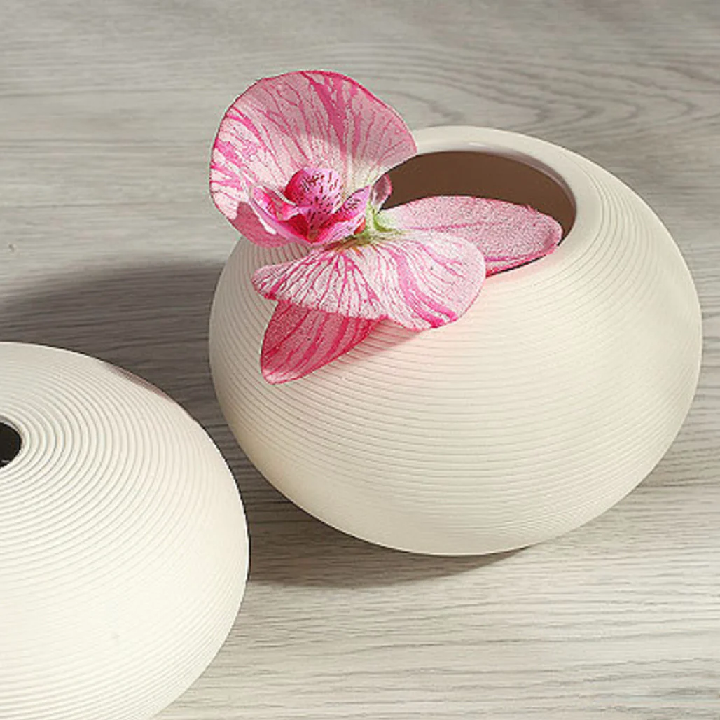 White Flower Vases - Image 11