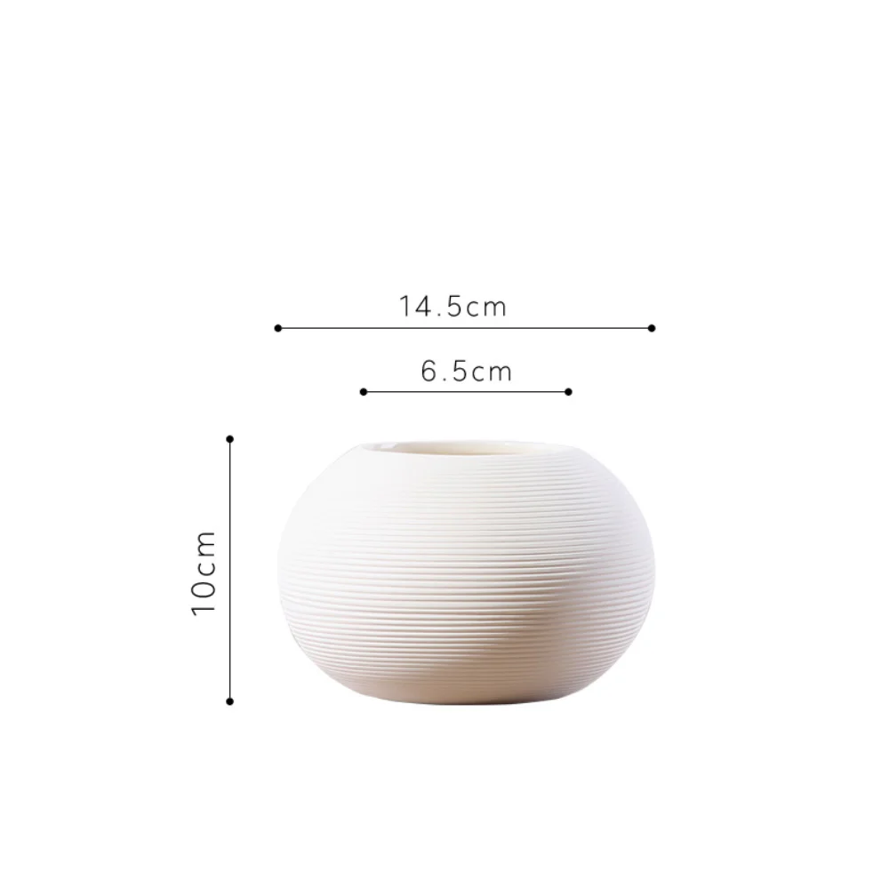 White Flower Vases - Image 16