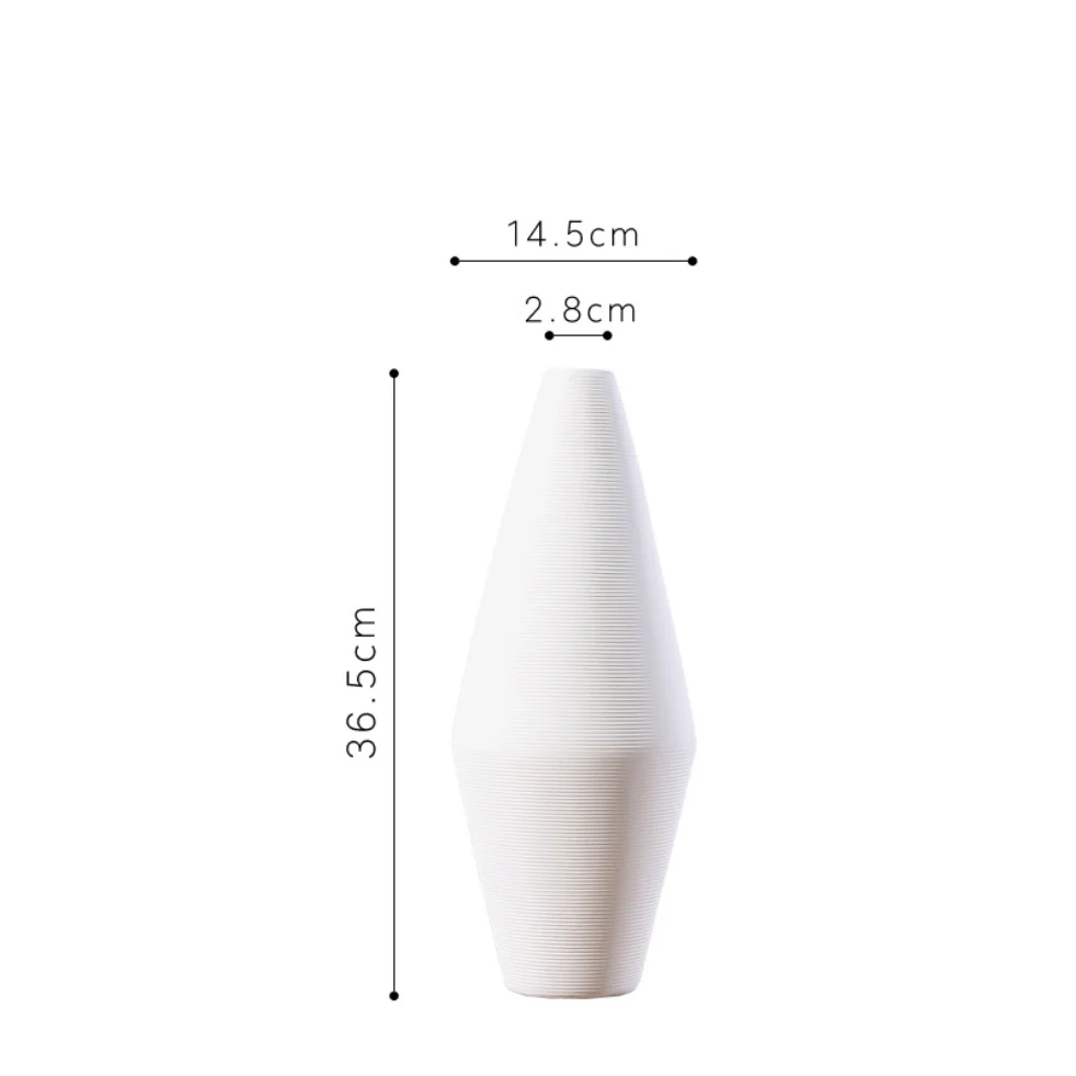 White Flower Vases - Image 18