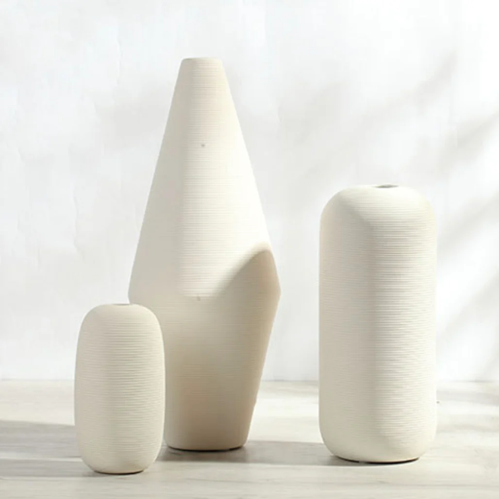 White Flower Vases - Image 5