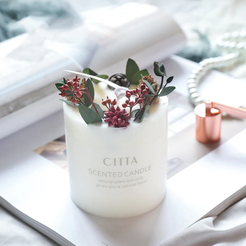 White Scented Candle - Image 20