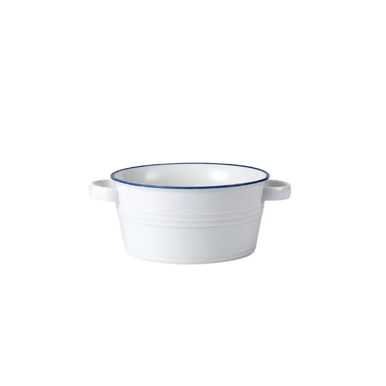 White Serving Bowl Small - Image 6