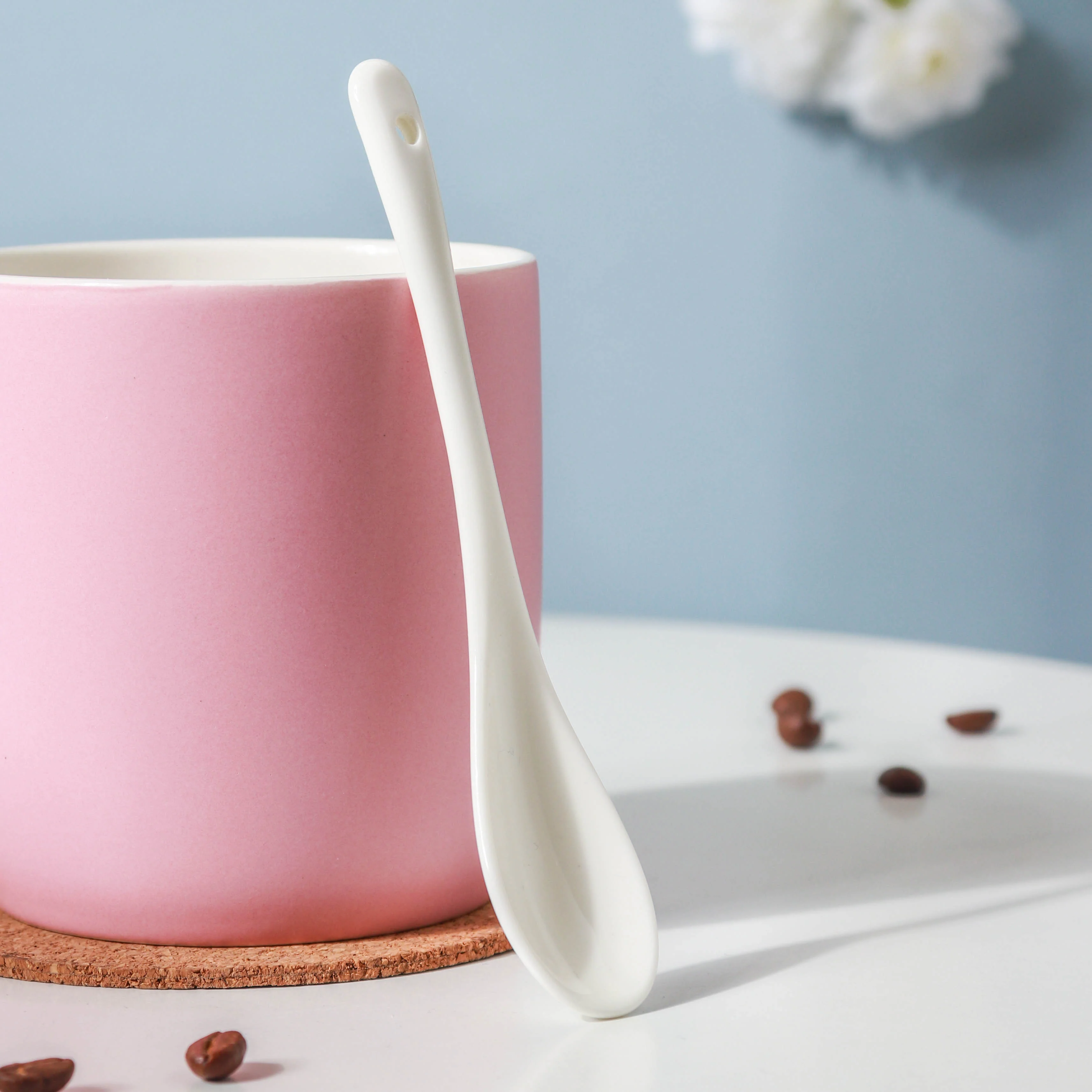 White Soup Spoon - Image 3