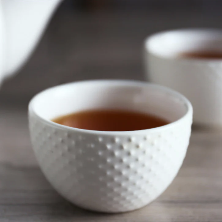 White Texture Tea set - Image 7