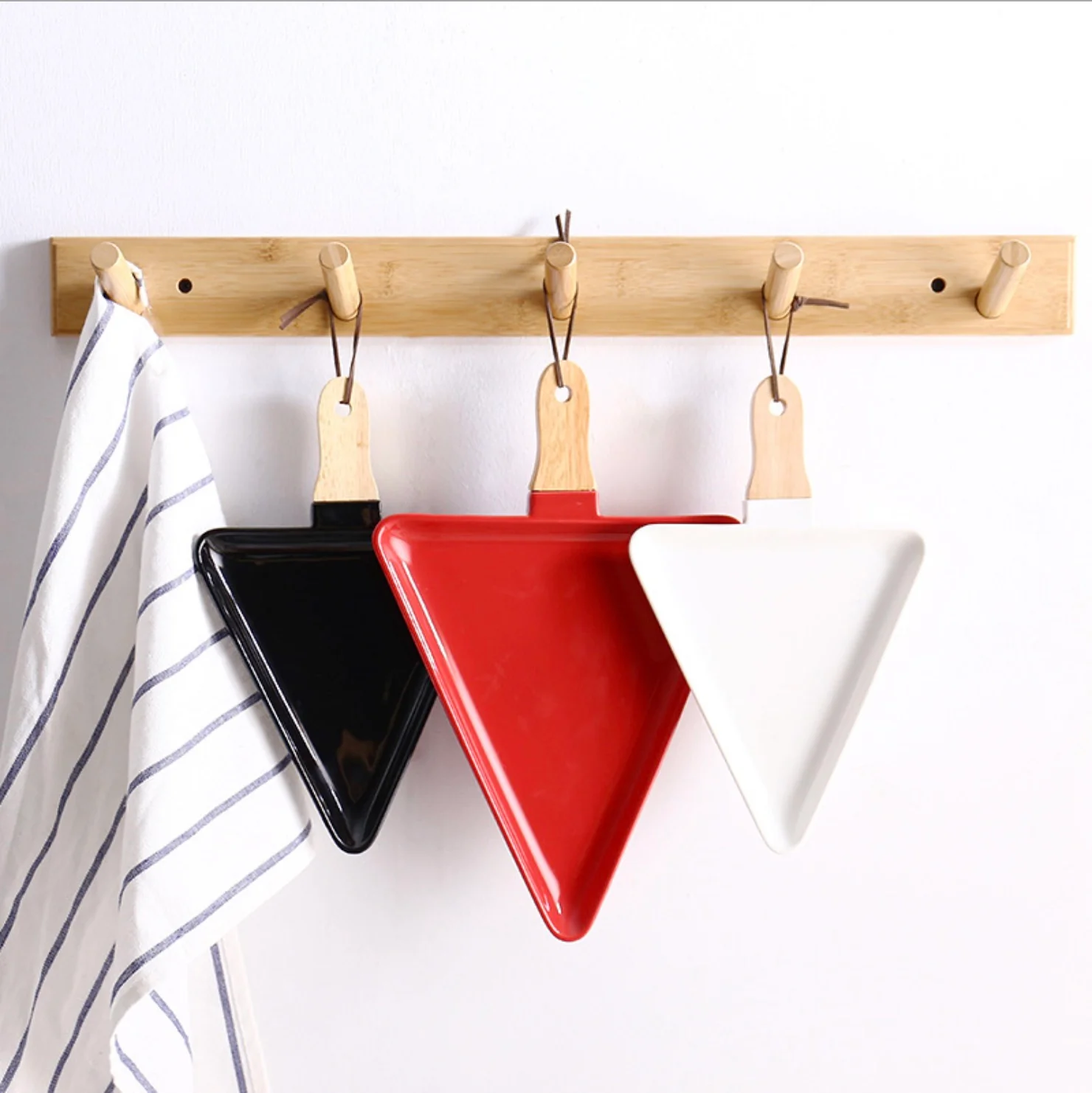 White Triangle Plate - Image 7