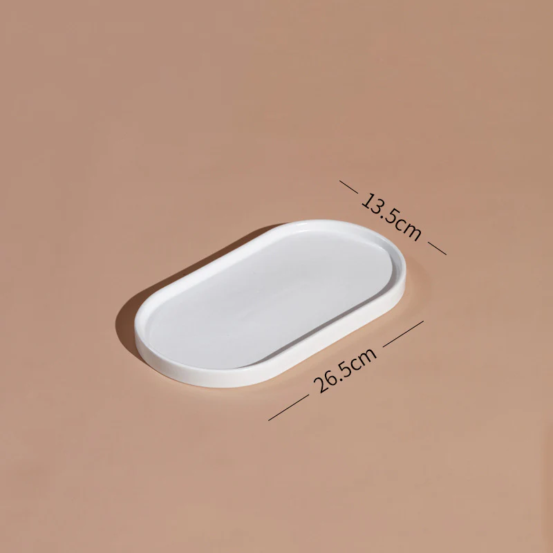 White Trinket Plate - Image 4