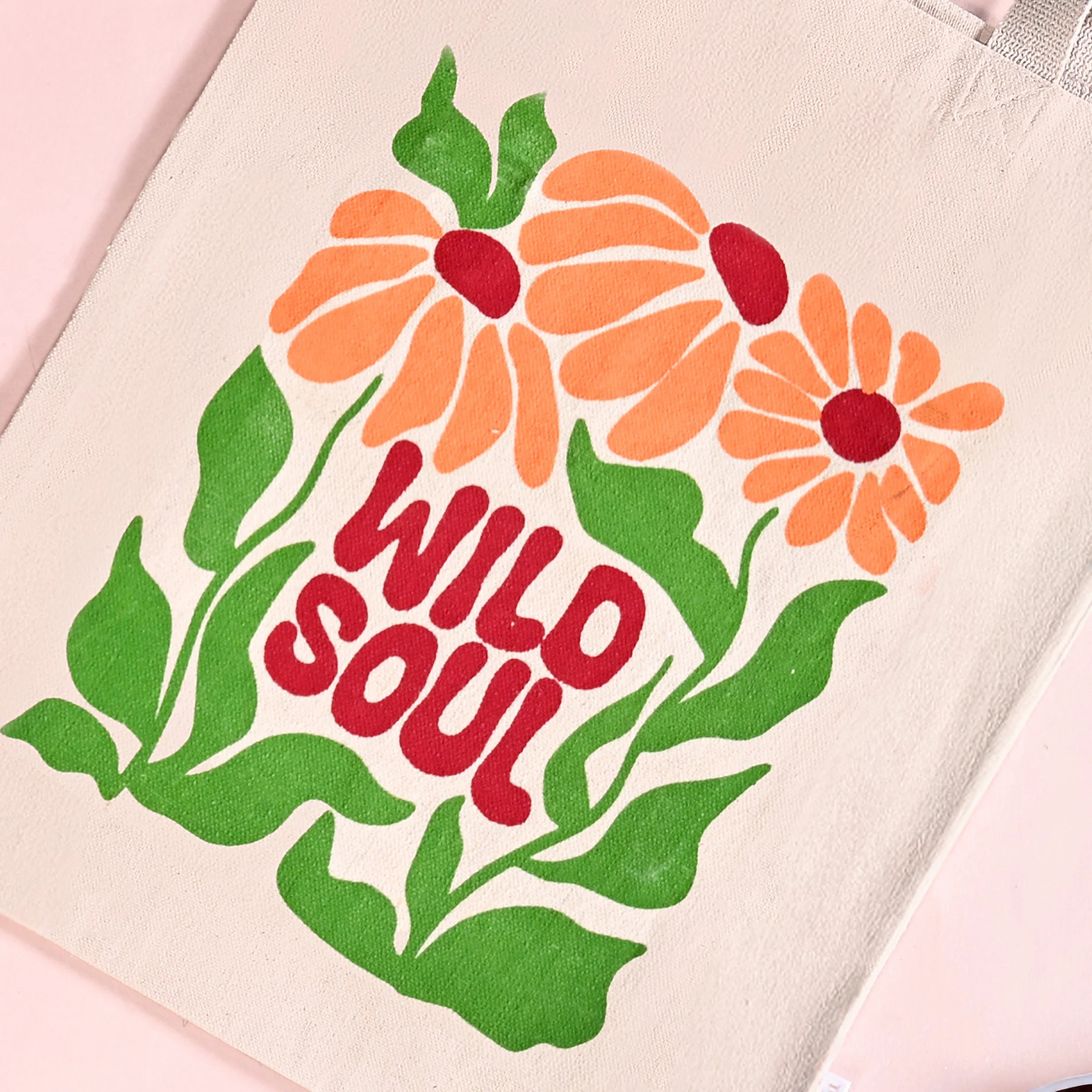 Wild Soul Good Vibes Canvas Tote Bag Set Of 2 - Image 10