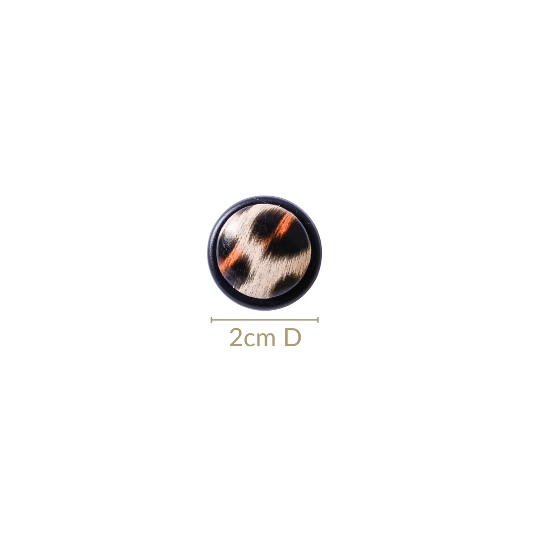 Wild Whimsy Beige Studs - Image 3