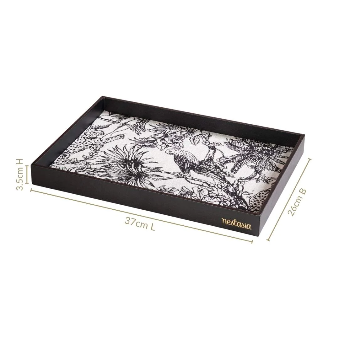 Wildlife Print Desk Organizer Tray Rectangle - Image 5
