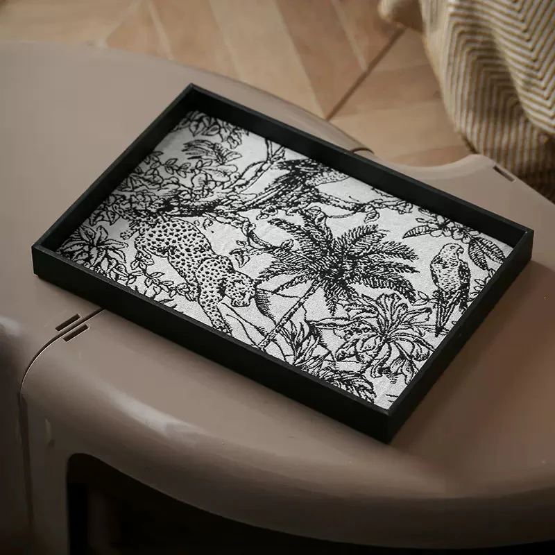 Wildlife Print Desk Organizer Tray Rectangle - Image 8