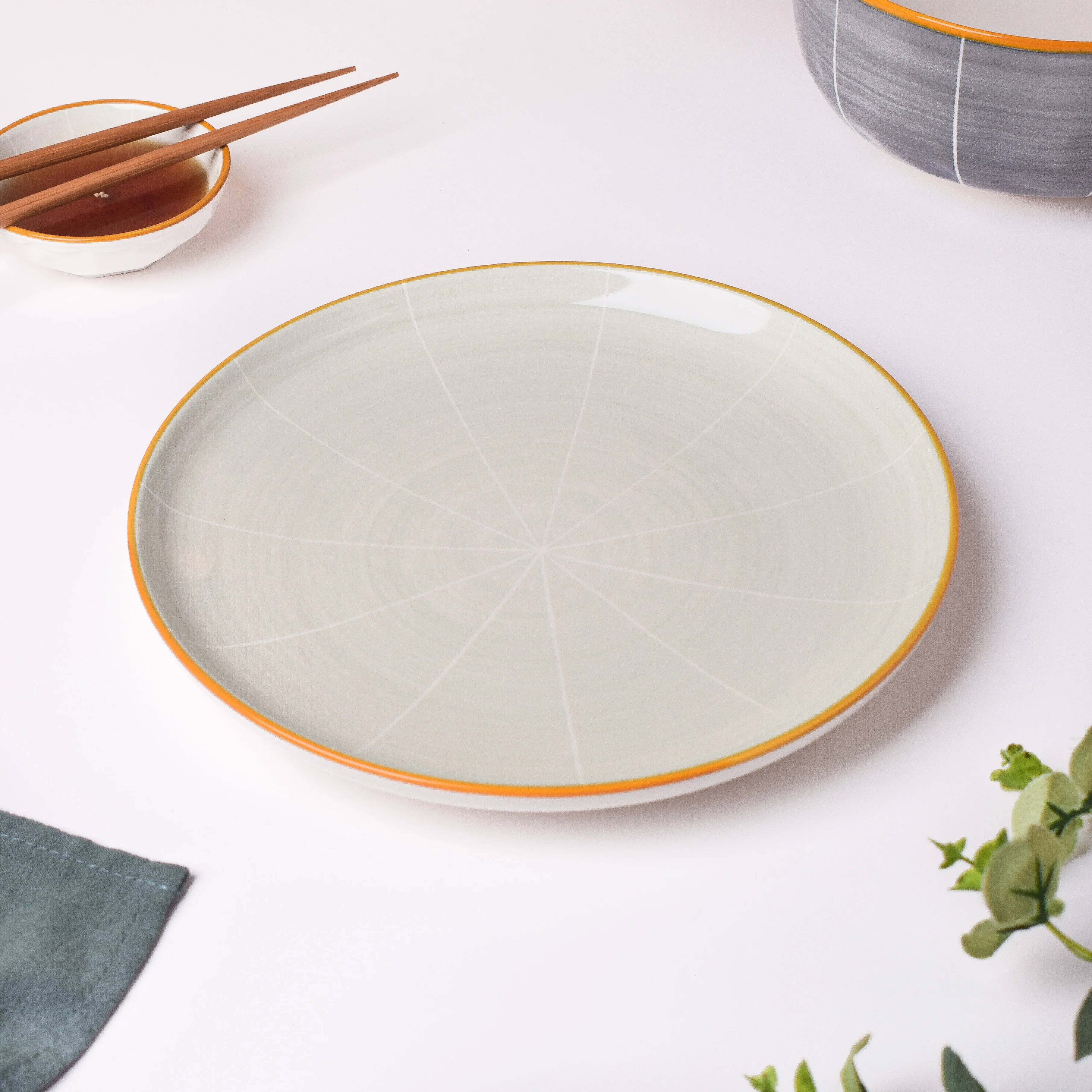 Willow Light Grey 28 Piece Dinner Set For 6 - Image 5