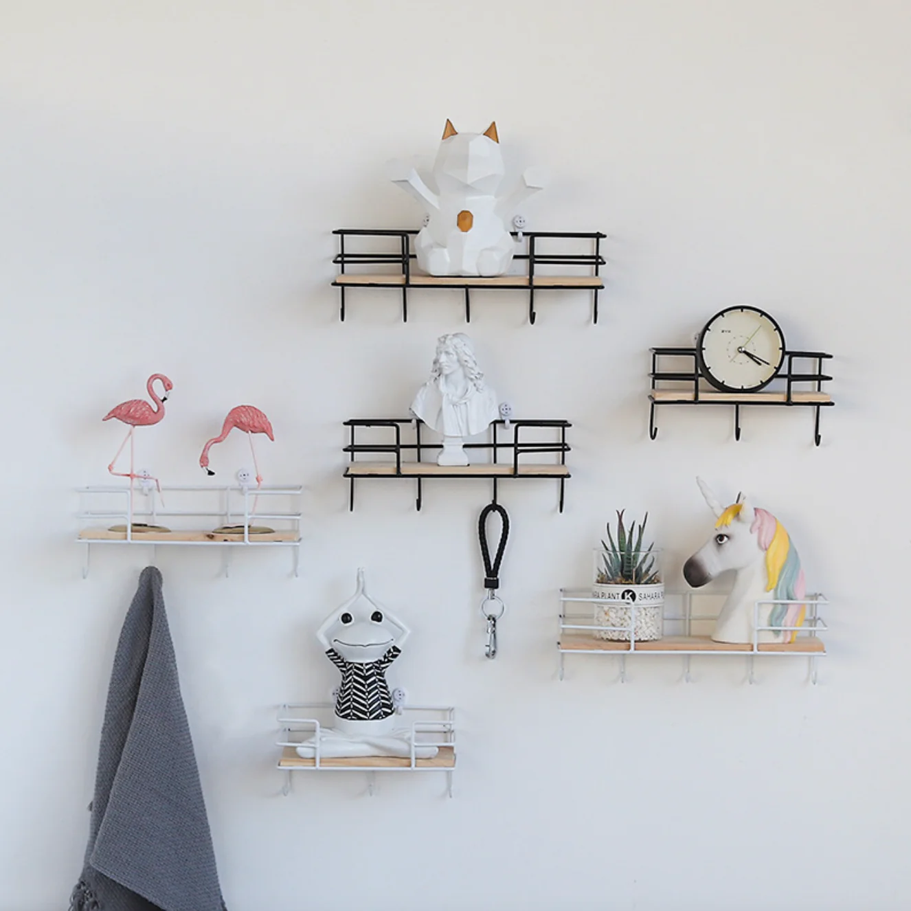 Wooden Hanging Rack - Small - Image 2