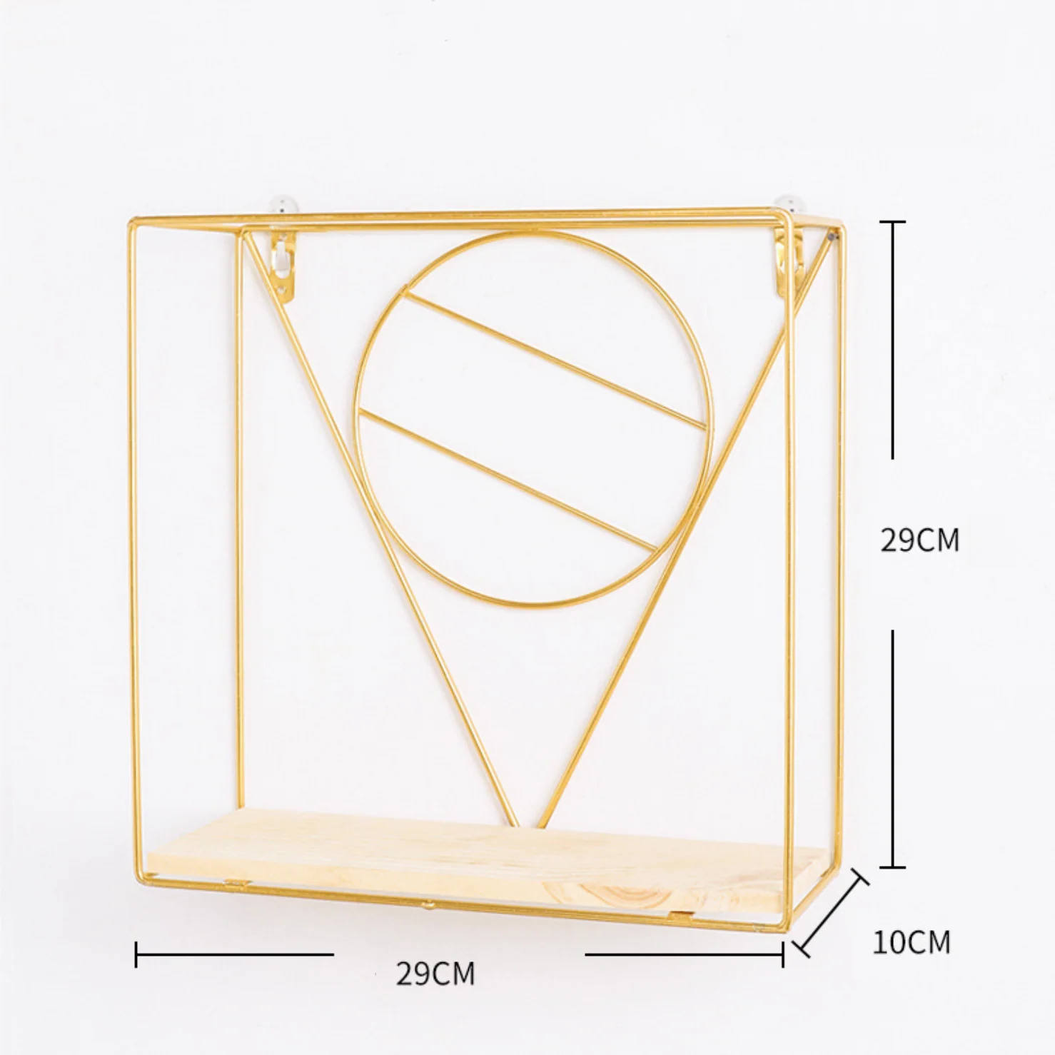 Wooden and Metal Shelf - Image 5