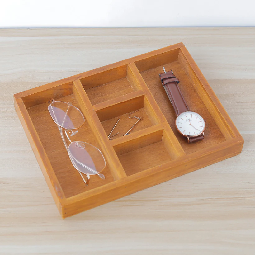 Wooden Organiser Tray