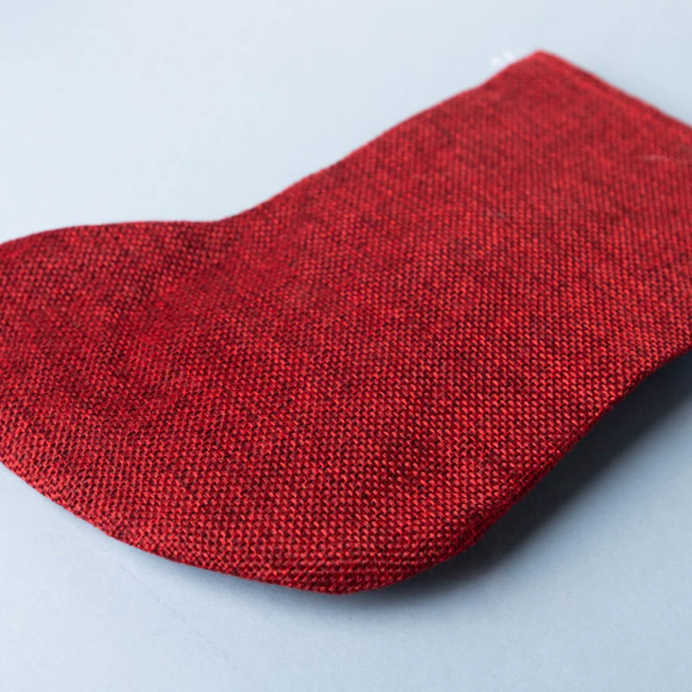 Woven Gift Stocking 9 Inch - Image 7