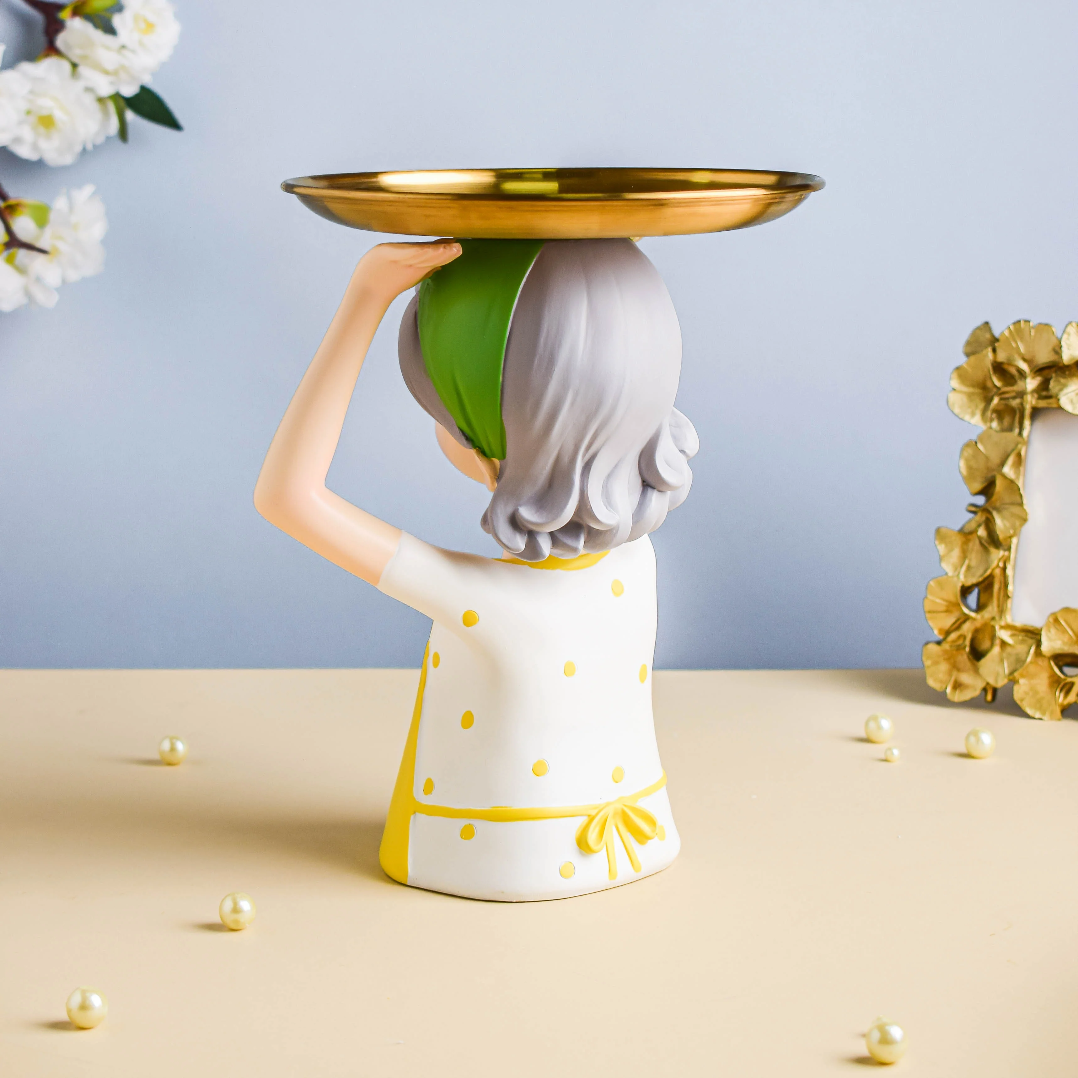 Yellow Girl Platter - Image 7