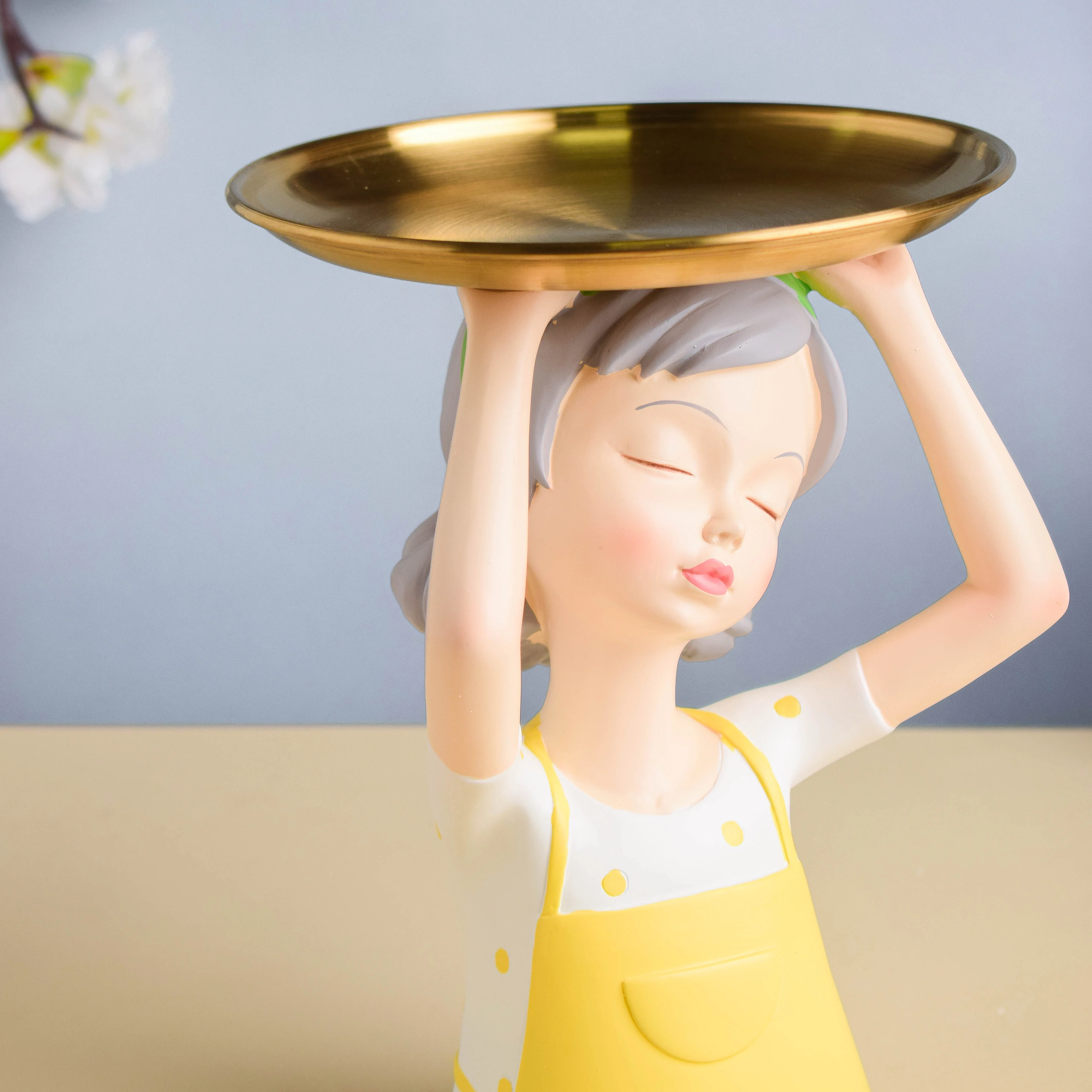 Yellow Girl Platter - Image 8