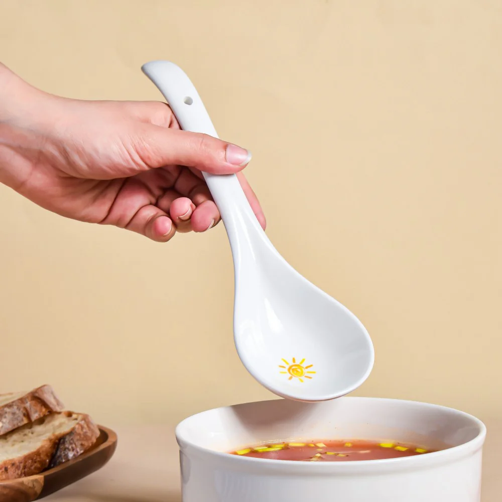 Yellow Heart Serving Spoon - Image 2