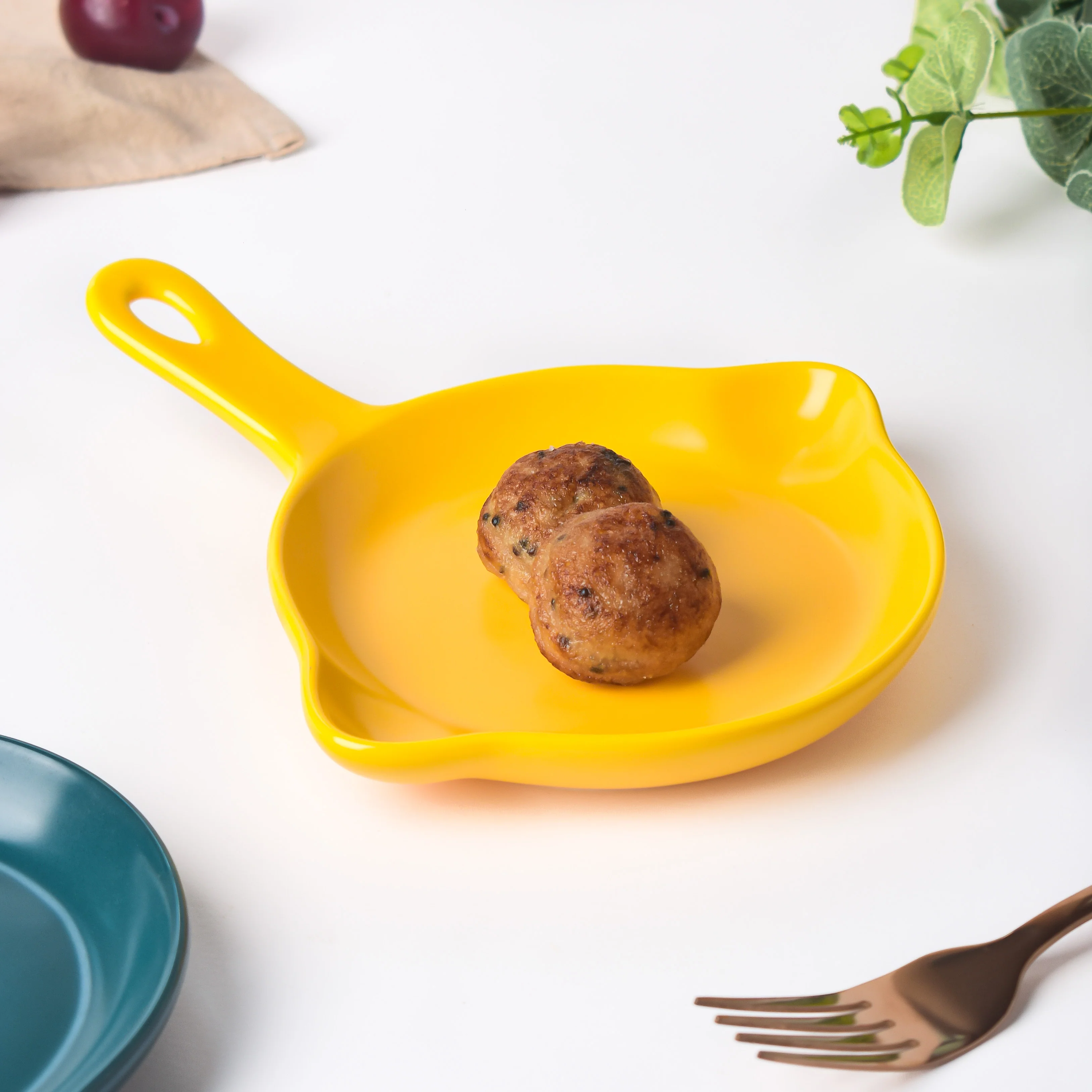 Yellow Microwavable Baking Tray 6 inch - Image 5