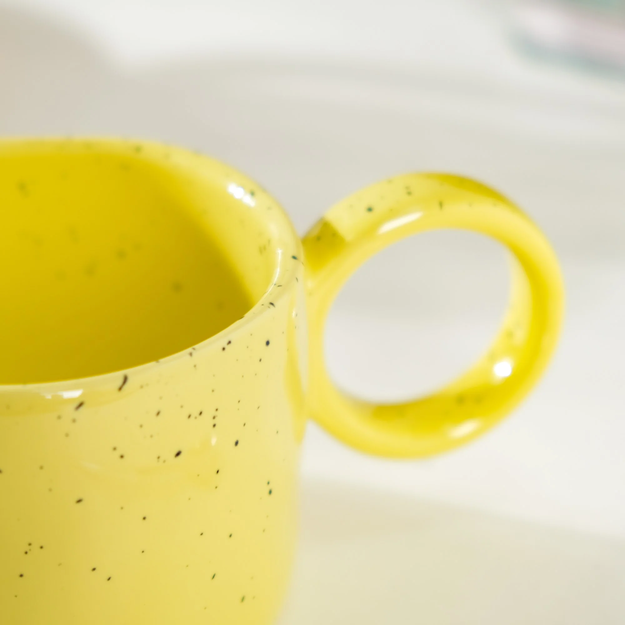 Yellow Speckled Cup - Image 7