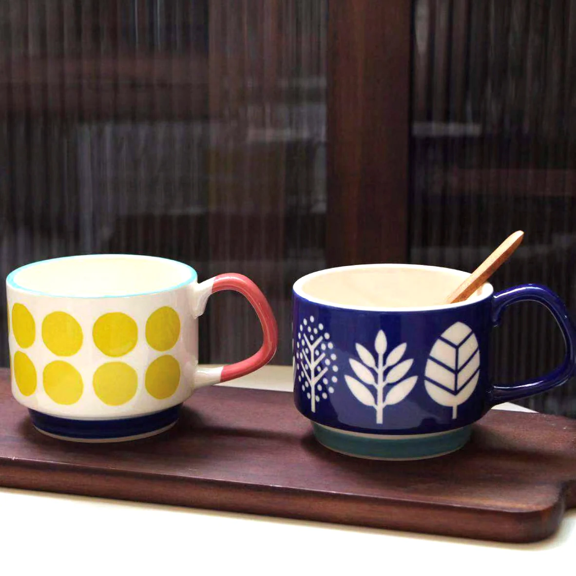 Yellow Spherical Cup - Image 4