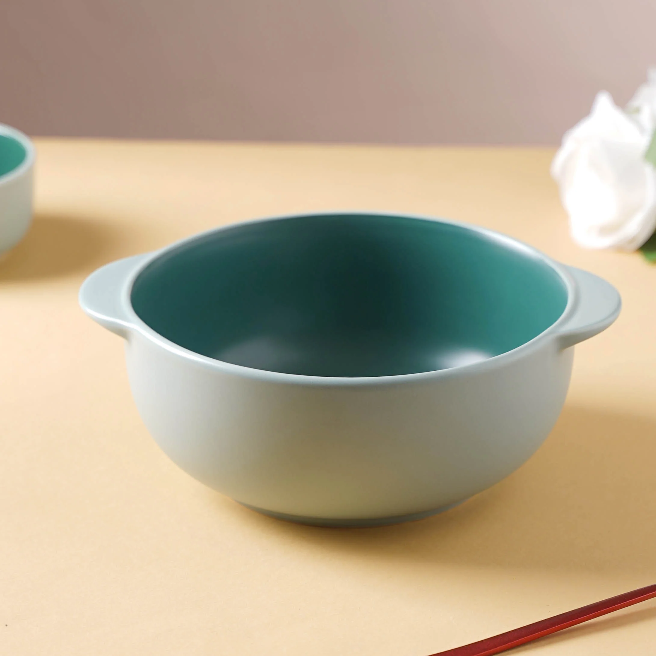 Zoella Ceramic Bowl Green - Image 7