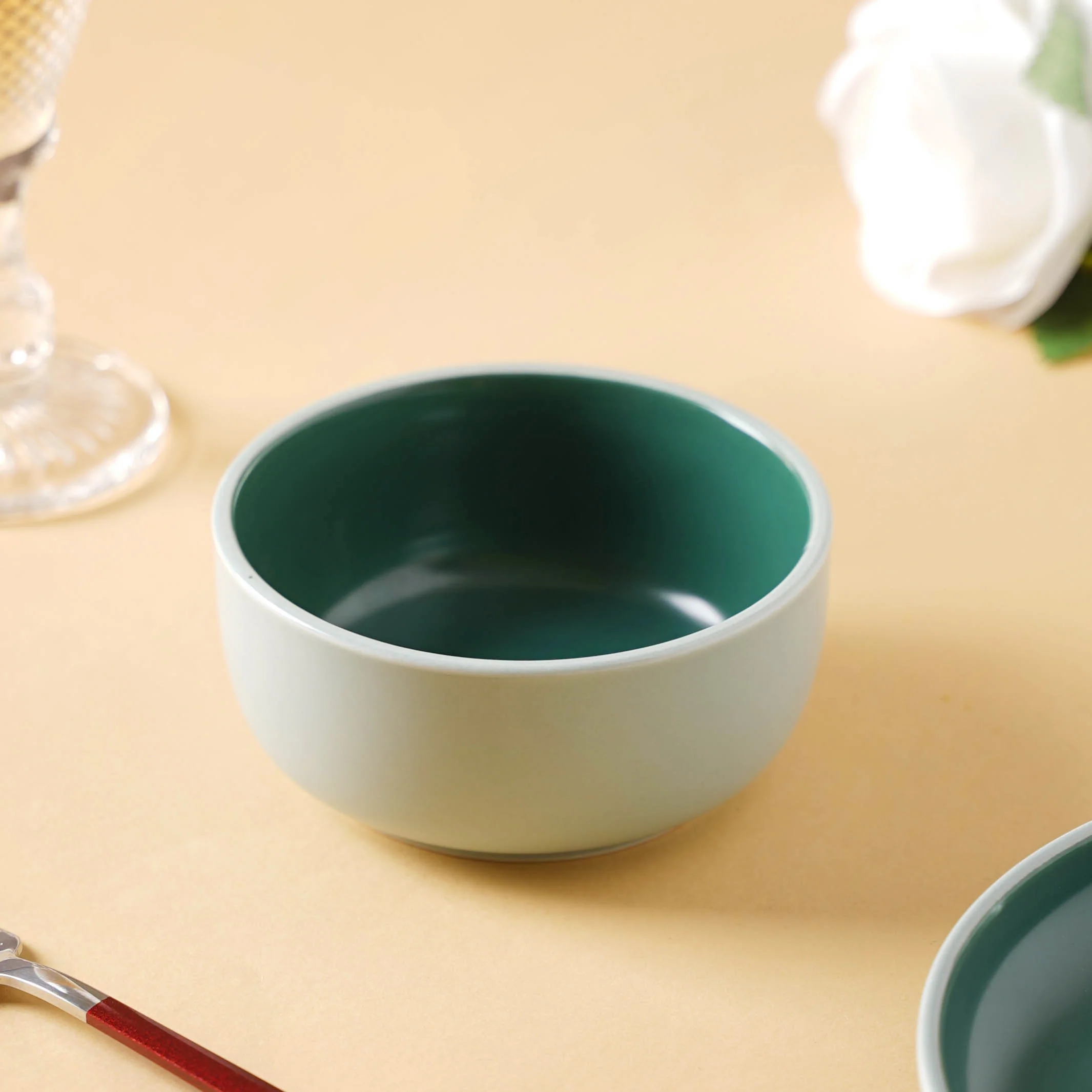 Zoella Green 33 Piece Dinner Set For 6 - Image 9