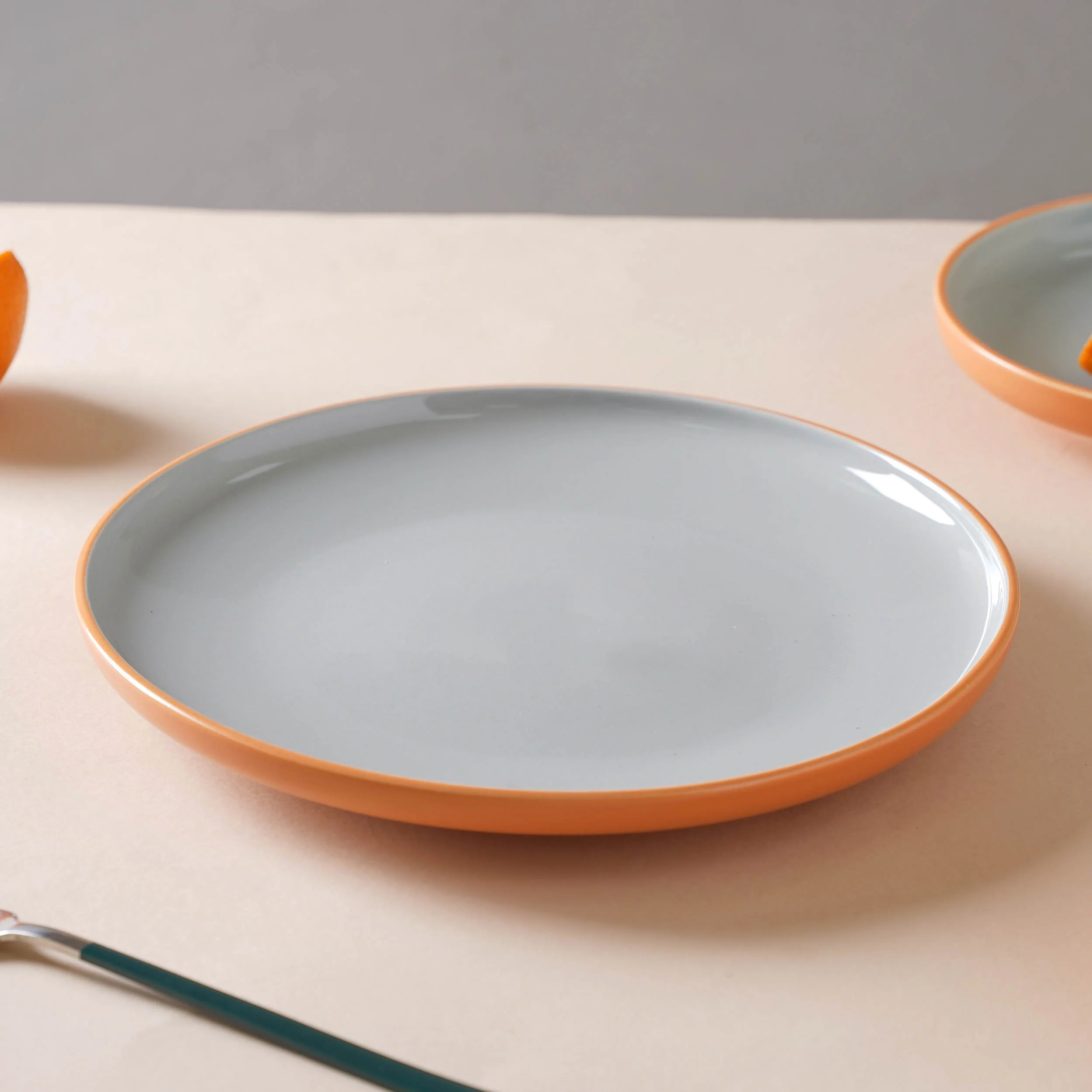 Zoella Grey 33 Piece Dinnerware For 6 - Image 4