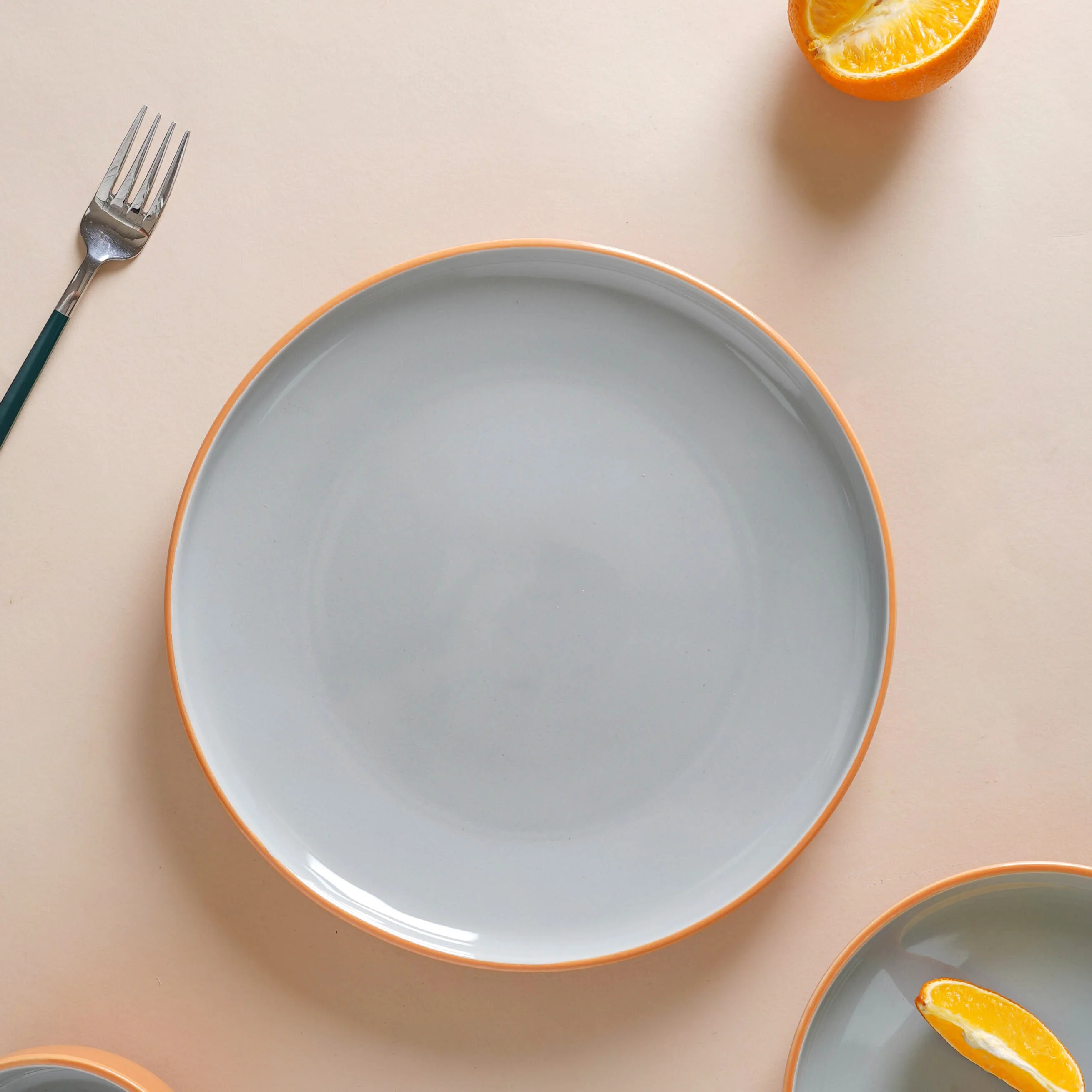 Zoella Grey 33 Piece Dinnerware For 6 - Image 5